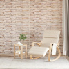 vidaXL 3D nástenné panely 14 ks hnedé 100x25 cm EPS - Hnedá - 43865-185295