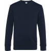B&C | KING Crew Neck, Pánska mikina, modrá navy, XL
