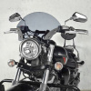 Loster 1 MS - Akrylové plexisklo pre Yamaha XV 1900 Raider 2008-2018, Farba plexiskla svetlo dymové, Farba montážnej sady Čierna
