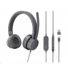 Lenovo Go Wired ANC Headset (Storm Grey)