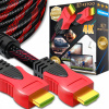 KÁBL HDMI 4K 1,4 UHD FULL HD HDR PREMIUM VYSOKORYCHLOSTNÁ 8 BIT 3D TV PC 1,35 M