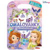 Omalovánky se samolepkami Sofie První