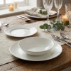 LA PORCELLANA BIANCA ESSENZIALE 12 ks - porcelánová obedová súprava pre 4 osoby, biela