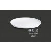 Tanier plytký rovný 20 cm OPTIMO white glazed (OPTIMO white glazed)