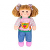 Bigjigs Toys Látková Elsie 34 cm