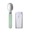 MEPAL Ellipse Nordic Sage 14,5 cm - skladacia lyžica z nerezovej ocele