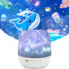 PROJEKTOR HVIEZD OBLOHY LED NOČNÁ LAMPA ASTRONAUT