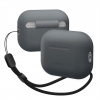 Elago Airpods Pro 2 Silicone Case with Nylon Lanyard EAPP2SC-OR-ROSTR-DGY