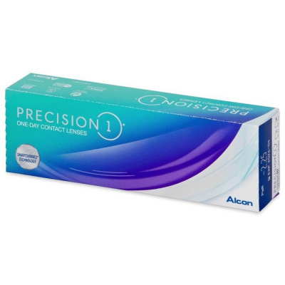 Alcon Pharmaceuticals Precision 1 (30 šošoviek) Dioptrie -7,50, Zakrivenie 8.3