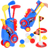 mamido Súprava na mini golf palice + loptičky + stojan na kolieskach pre deti SP0804