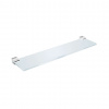 Jika Pure Sklenená polička 40 cm, chróm H3853B10040001