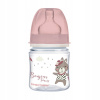 Canpol babies fľaša sa širokým hrdlom Bonjour Paris růžová 120ml