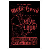 CUKROVÁ TLAČ jedlý obrázok na tortu Cukrová hmota MOTORHEAD LIVE AND LOUD Rock Me