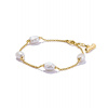 Thomas Sabo A2189-430-14-L19V Bracelet with pearls Natural Beauty Gold-Plated