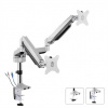 Profesionální stolní držák 2 monitorů Fiber Mounts M7C66 M7C66