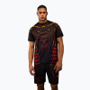 Pánske tričko Venum Quetzal Fury Dry-Tech black/fury red/tangerine