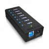RAIDSONIC ICY BOX USB 3.0 HUB 12V 3A 7portov IB-AC618
