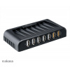 AKASA AK-HB-12BKCM Connect 7 FC 5-port USB hubtwo fast charging ports