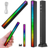 VERK GROUP Led usb stolná lampa rgb zvuková odozva