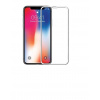 Ochranné tvrzené sklo s rámečkem pro Apple iPhone X/XS - bílé