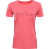 Dámské bavlněné triko ALPINE PRO Termesa 3 červené Velikost: M
