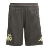 Adidas Dětské tréninkové trenky REAL MADRID šedé velikost: 164
