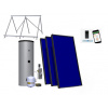 HEWALEX Solárna zostava č. VI S Typ zostavy: Solárna zostava č.VI S základ + nosiče pre plochú strechu do sklonu 15°
