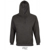 SOĽS Condor Unisex mikina s kapucňou SL03815 Tmavá melanž M
