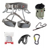 Lezecký set Ocún Climbing Twist Set šedý XS-M