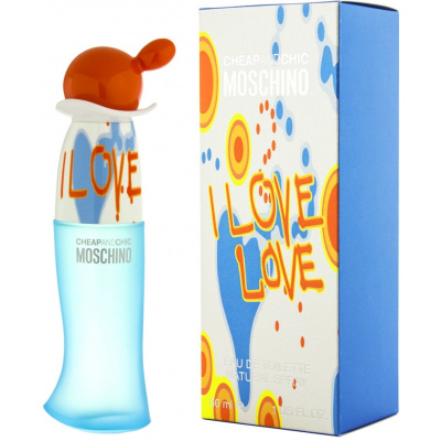 Moschino I Love Love, Toaletná voda, Dámska vôňa, 30ml