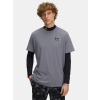 Under Armour Pánske tričko UA M LOGO EMB HEAVYWEIGHT SS-GRY Šedá 3XL