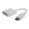 Gembird Displayport na DVI, M/F, bílá A-DPM-DVIF-002-W
