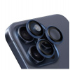 OBAL:ME Ochrana Šošoviek pre Apple iPhone 15 Pro/15 Pro Max Blue Titanium (8596311278976)