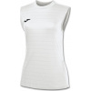 Joma Dámske tréningové tričko CAMPUS II WOMEN SLEEVELESS SHIRT WHITE Veľkosť: XS