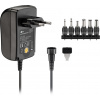 Goobay univerzálny sieťový zdroj 3V – 12V vr. 6 DC adaptérov – max. 18W a 1,5A