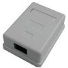 DATACOM Jednozásuvka nad omítku-1xRJ45, Cat5e UTP 2311