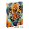 Baagl A4 Tiger oranžová