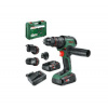 Bosch Náradie - 18V AKU vŕtačka s príklepom, 2x aku 2,5 Ah PBA, nabíjačka 06039E2105