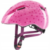 Detská cyklistická prilba UVEX Kid 2 pink confetti 46-52 cm