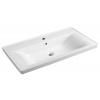 AQUALINE SAVA 90 keramické umývadlo na montáž do skrinky 90 x 46 cm, biele 2090