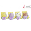 BARTEK Happy Easter Time sviečka, 80g, výška 6,5cm, doba horenia 4 hodiny, rôzne farby a motívy, v krabičke