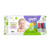 Bella Happy Baby čistiace utierky Hodváb a Bavlna 64 ks