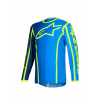 Mikina Alpinestars Fluid Apex blue/yellow M