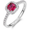 Prsteň Brosway Fancy Passion Ruby FPR136C (Ag 925/1000, 2,2 g)