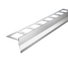 BP9/1 balkónová lišta ACARA, nerez V2A s odkvapničkou, 22 mm, 65 mm, 2,5 m