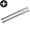 FORTUM® Bit šroubovací S2 PH1×90 mm, 2 ks 4741221