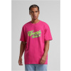 Hotel Paradiso Heavy Oversize Tee - hibiskus pink L