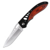 FOX Outdoor Nôž zatvárací 22,5 x 9,5 cm perforovaný DREVO/ČIERNY
