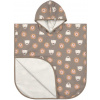 Lassig Beach Poncho wild cats choco uni