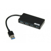 IBOX Rozbočovač iBox IUH3F56, USB 3.2 Gen 1 (3.1 Gen 1) typu A, 5000 Mbit/s, čierny